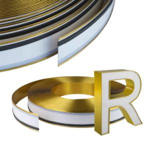 Letras Corpóreas con Perfil de Aluminio